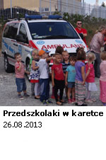 Przedszkolaki w karetce