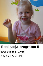 Realizacja programu 5 porcji warzyw