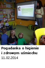 Pogadanka o higienie i zdrowym uśmiechu